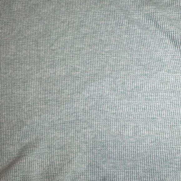 Wild Fable Light Green Cropped V-Neck Ribbed Tee Women’s Size Medium - Picture 3 of 4